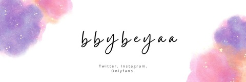 Header of bbybeyaa