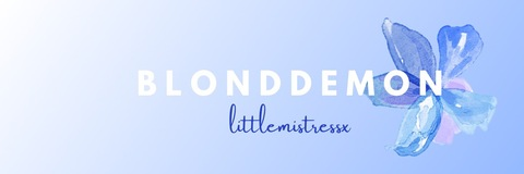 Header of blonddemonxx