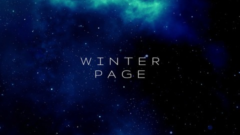 Header of dearwinterpage
