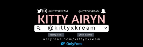 Header of kittyxkream
